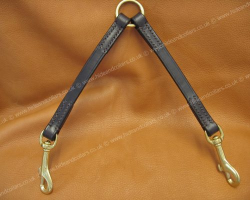 leather brace-split leads