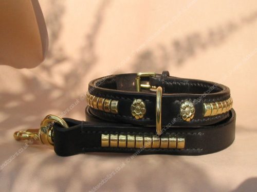traditional staffordshire bull terrier collar
