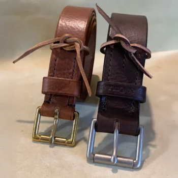Leather Belt - Classic Roller Buckle